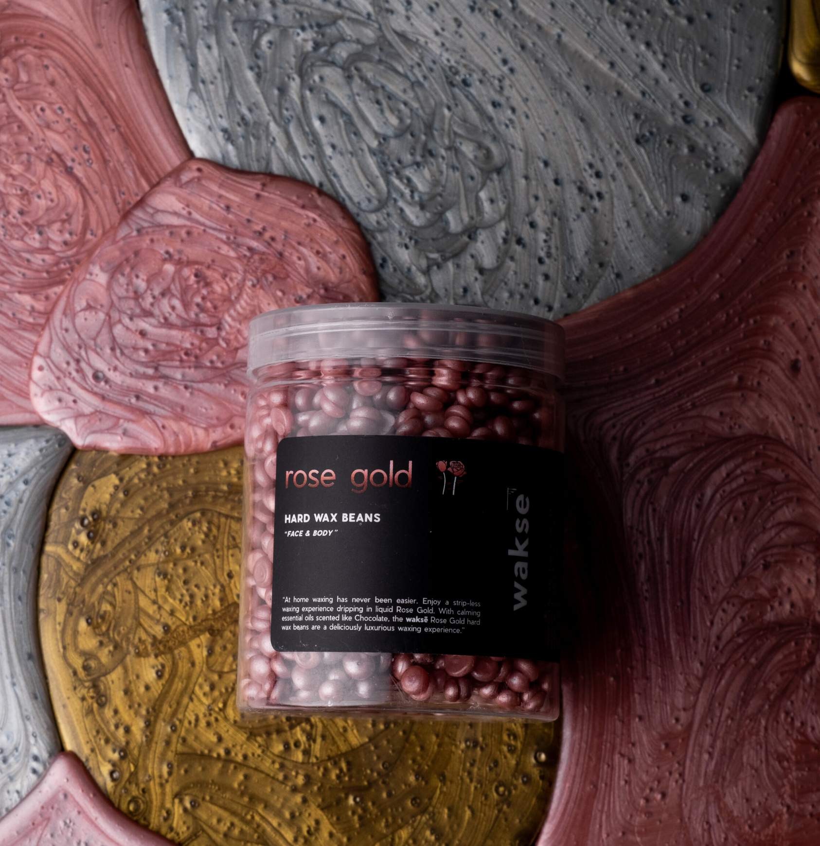 Wakse - Rose Gold Hard Wax Beans